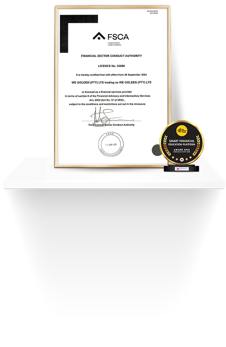 معلومات ترخيص FSCA - WeGolden (PTY) LTD