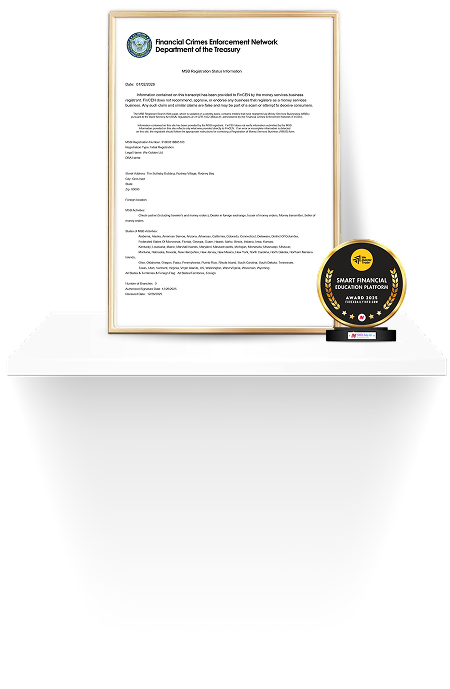 معلومات ترخيص MSB - We Golden Ltd