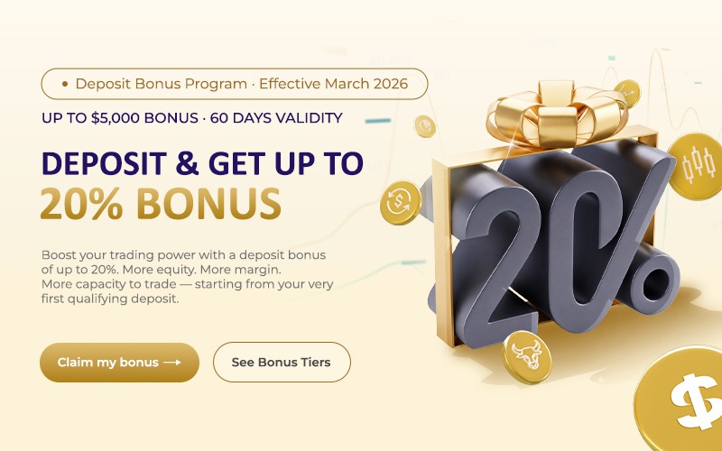 20% Tradable Bonus